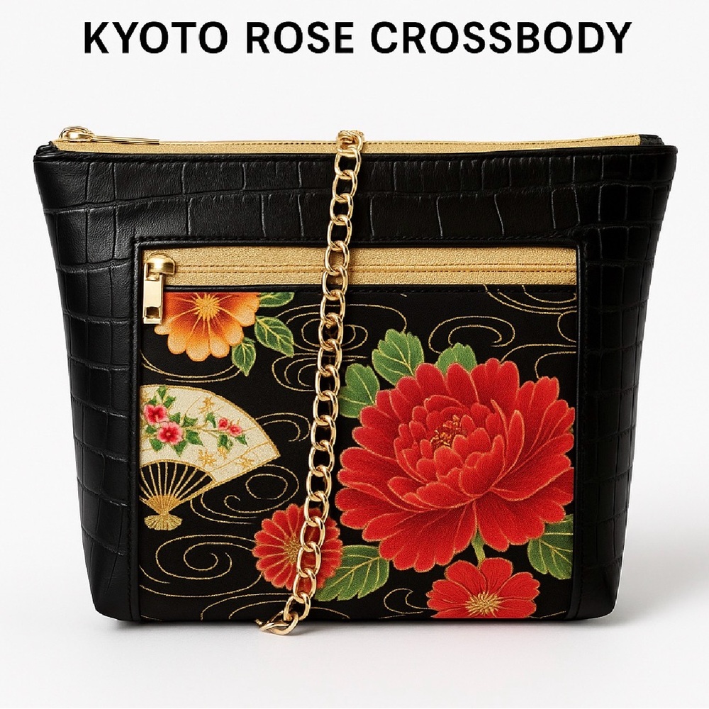 Kyoto Rose Crossbody
